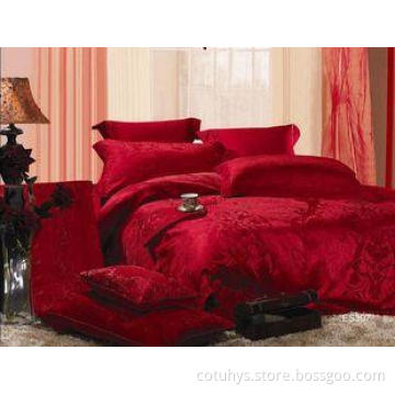Customized Size Modern Wedding Lyocell Bedding With Embroid